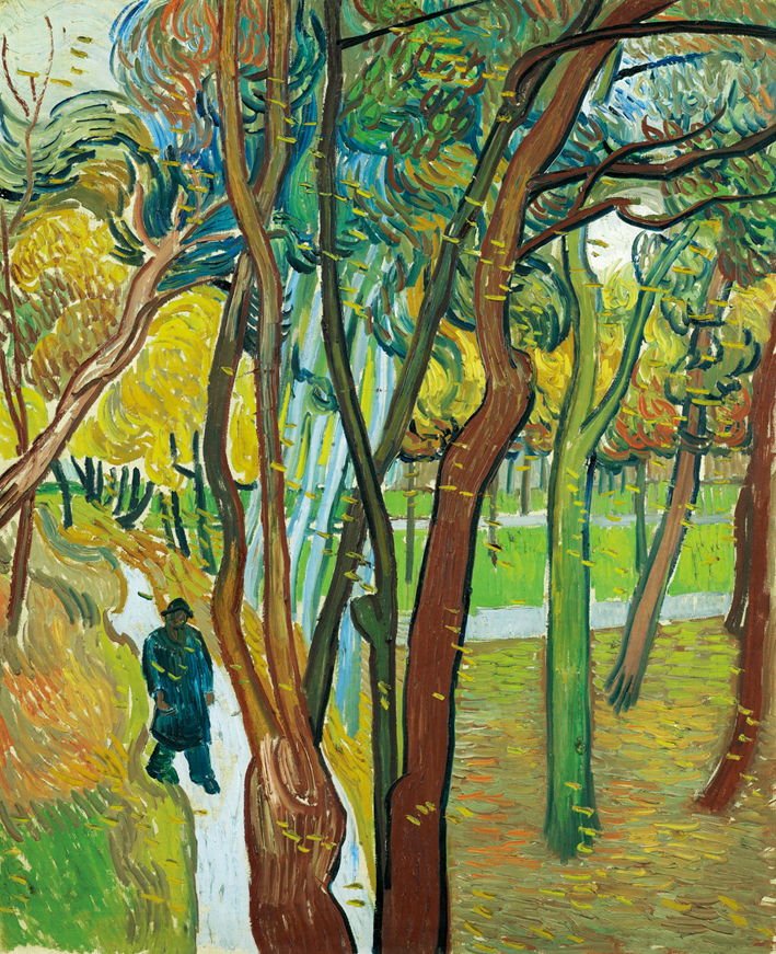  文森特·威廉·梵高  Vincent Willen Van Gogh —— 散步的人